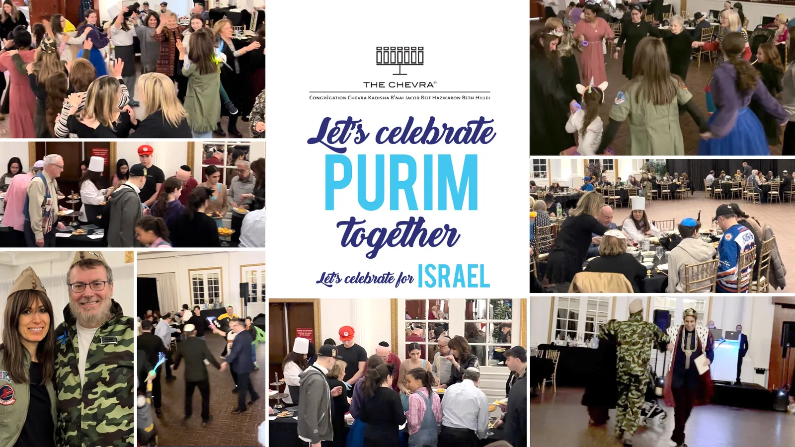 Chevra Purim Party 2024