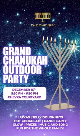 Grand Channukah Outdoor Party